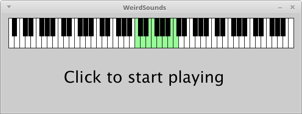 WeirdSounds screenshot