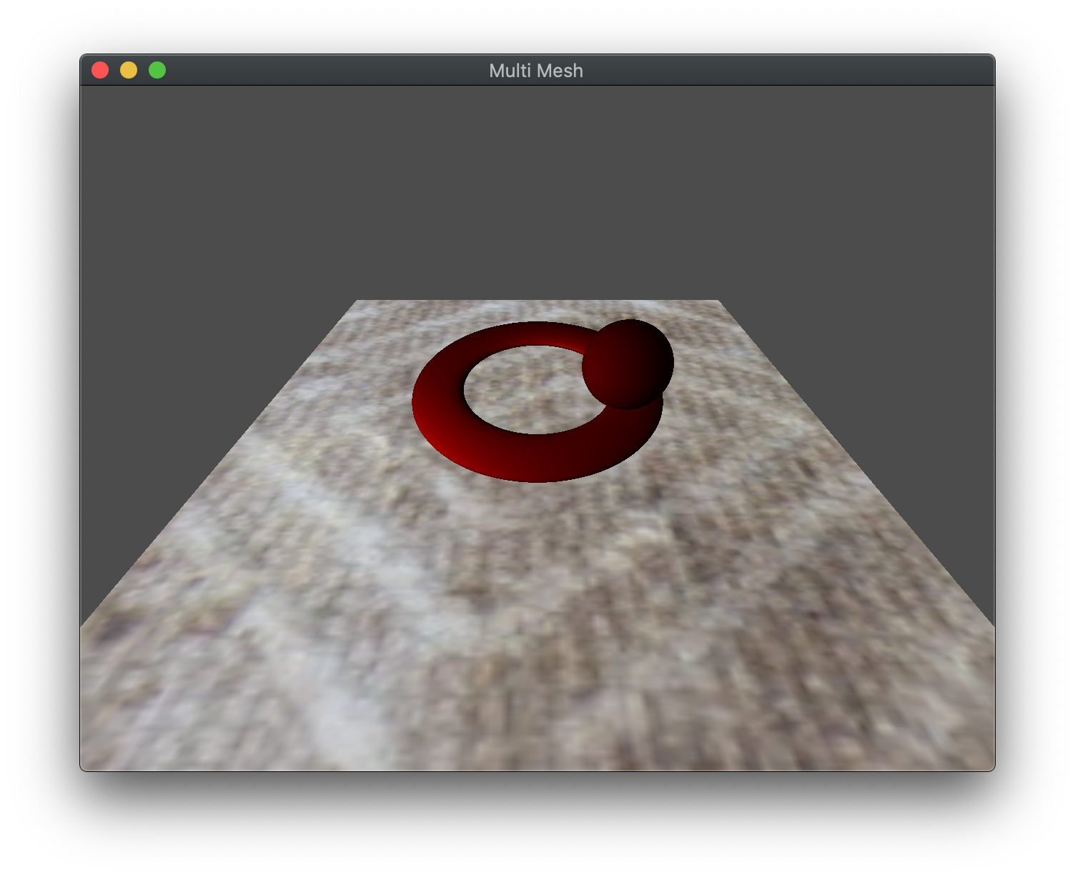MultiTexture Mesh Window