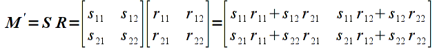 Noncommutative Matrix Product