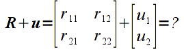 Mismatched Matrix Addition