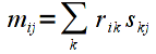 Matrix Product Element