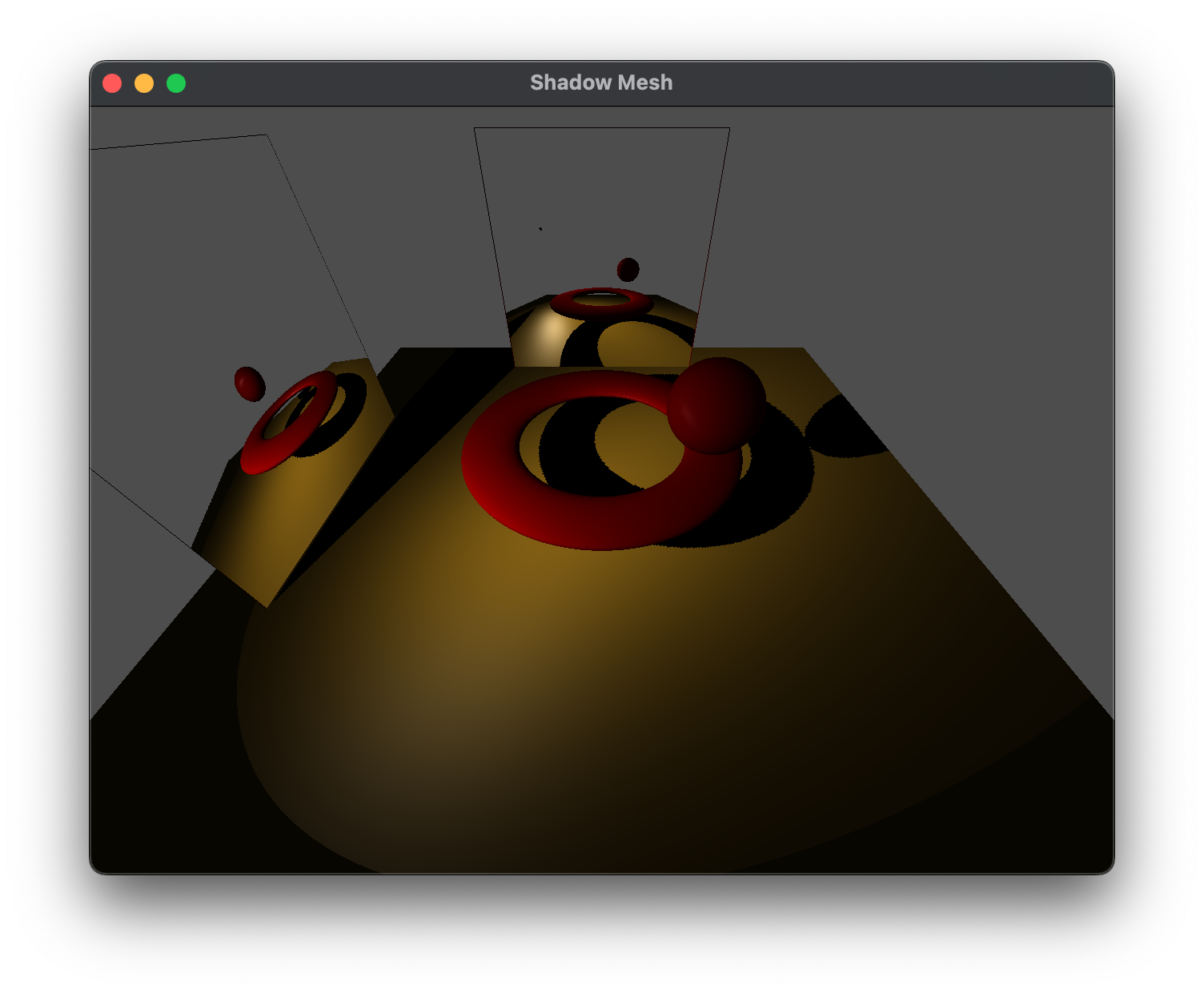 Mirror Shadow Mesh Window